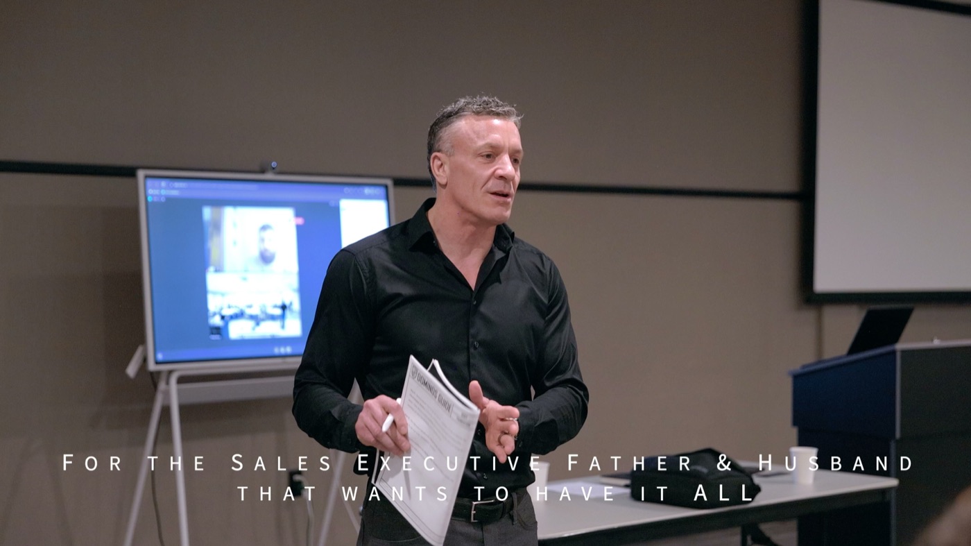 Philip Henry speaking on stage